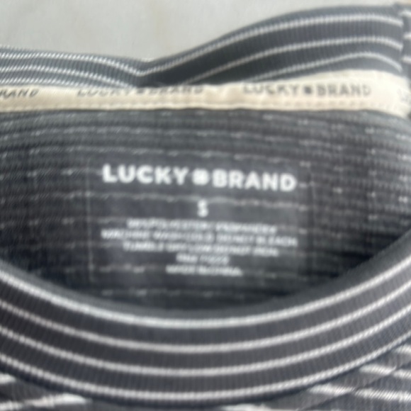 Lucky Brand Gray Striped Top & pants - Picture 2 of 3